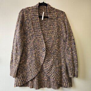 Leo & Nicole Womens 1X Knit Forest Goblin Fairy Grunge Cottage Cardigan Sweater